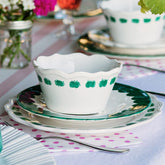 Lisbon Green Stitch Cereal Bowl